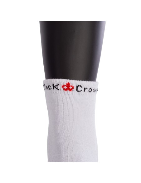 Calcetines Black Crown Pro Tobilleros Blancos | Ofertas de pádel